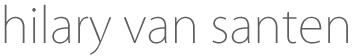 Hilary van Santen Logo