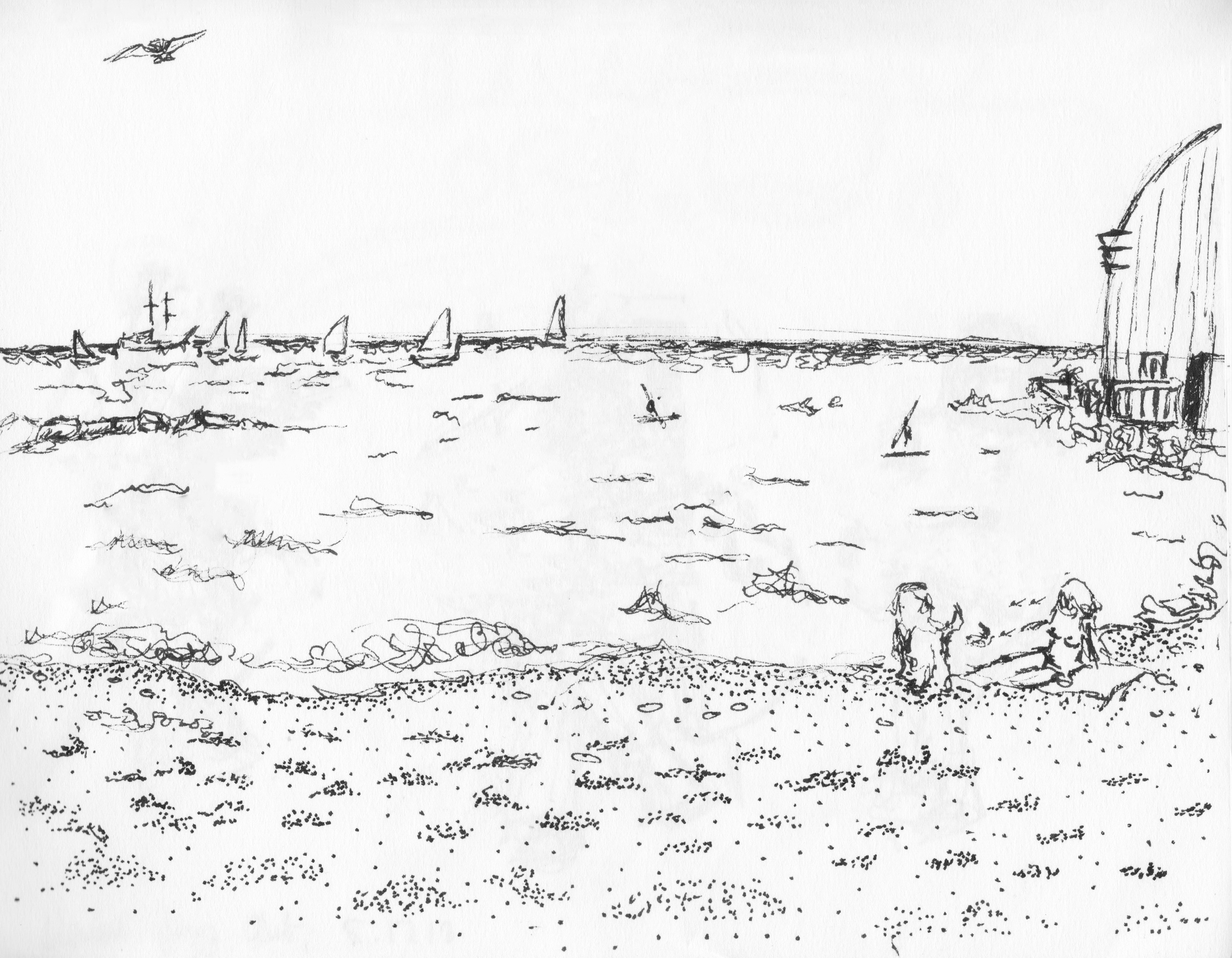 Sketch-Barceloneta2